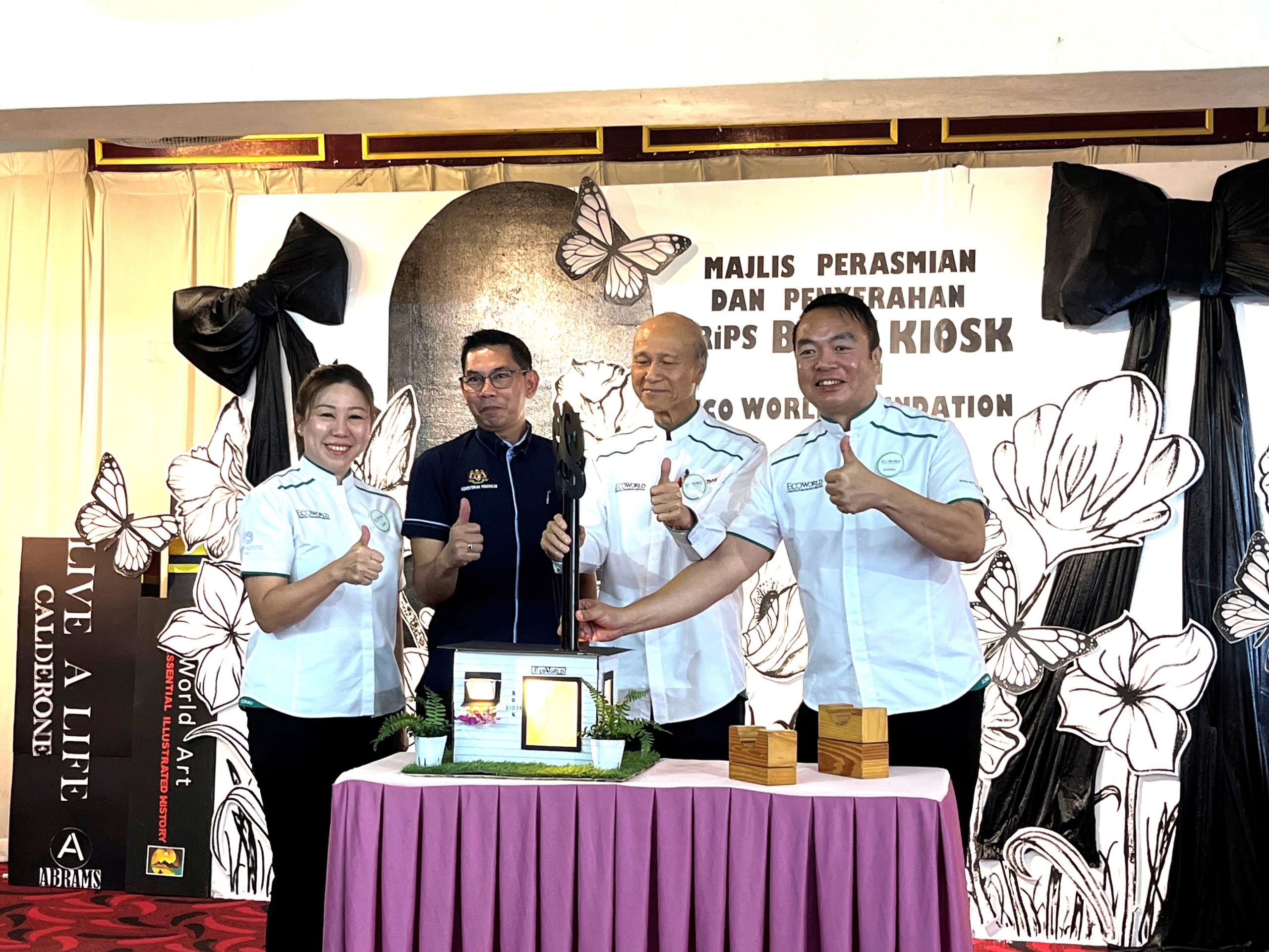 Fostering a Reading Culture: New Book Kiosk for SK Bandar Rinching